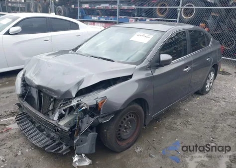 2016 Nissan Sentra Sv из США, поврежденный, VIN 3N1AB7AP5GY271836